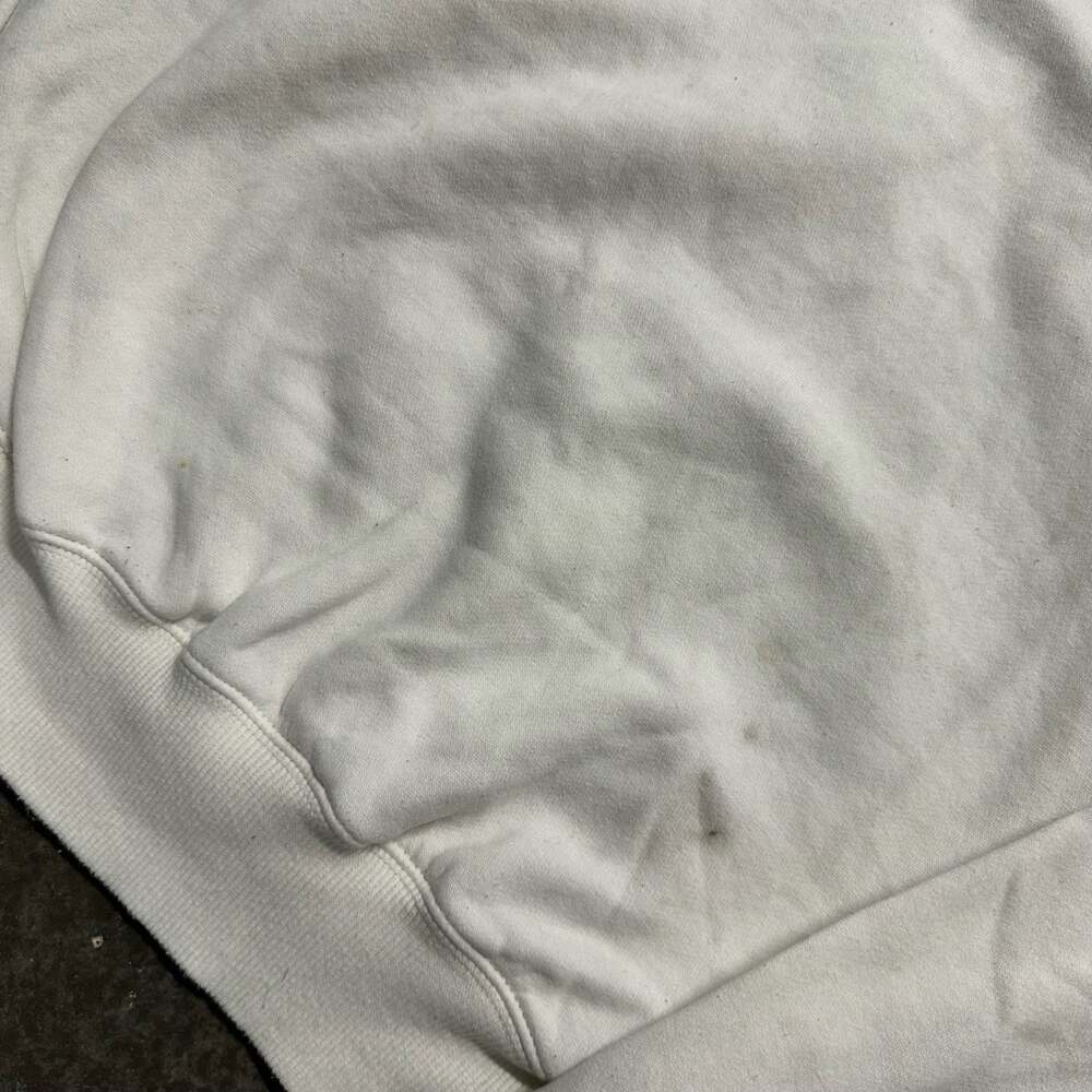 Nike Sportswear Phoenix Fleece Women's 1/2-Zip Cropped Sweatshirt in Sail - Picture 7 of 7